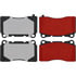 Centric 500.10010 Disc Brake Pad Set PQ PRO Disc Brake Pads with Hardware