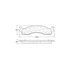 305.06550 by CENTRIC - Street Slect Brake Pads