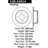 Centric 120.42014 Disc Brake Rotor Premium Brake Rotor