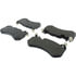 Centric 300.12910 Disc Brake Pad Set Centric Premium Semi-Metallic Brake Pads with Shims and Hardware