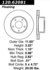 120.62081 by CENTRIC - Centric Premium Brake Rotor