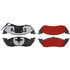 Centric 500.05290 Disc Brake Pad Set PQ PRO Disc Brake Pads with Hardware