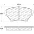 308.08900 by CENTRIC - StopTech Street Brake Pad