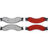 500.10640 by CENTRIC - PQ PRO Disc Brake Pads with Hardware