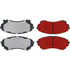 500.1331 by CENTRIC - PQ PRO Disc Brake Pads with Hardware