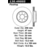 Centric 120.49005 Disc Brake Rotor Premium Brake Rotor