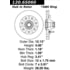 Centric 120.65060 Disc Brake Rotor and Hub Assembly Premium Brake Rotor