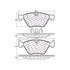 301.10611 by CENTRIC - Centric Premium Ceramic Brake Pads with Shims and Hardware