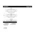 100.09510 by CENTRIC - Centric Original Equipment Formula Brake Pads