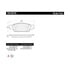 100.09330 by CENTRIC - Original Equipment Formula Brake Pads