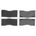 Centric 301.00110 Disc Brake Pad Set Centric Premium Ceramic Brake Pads with Shims