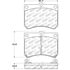 308.04730 by CENTRIC - StopTech Street Brake Pad