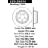 120.39020 by CENTRIC - Premium Brake Rotor