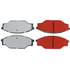 Centric 500.03030 Disc Brake Pad Set PQ PRO Disc Brake Pads with Hardware
