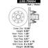 Centric 120.79004 Disc Brake Rotor and Hub Assembly Premium Brake Rotor