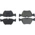 308.03941 by CENTRIC - Street Brake Pads with Shims and Hardware