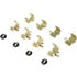 301.16280 by CENTRIC - Centric Premium Ceramic Brake Pads with Shims and Hardware