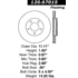 120.67015 by CENTRIC - Premium Brake Rotor