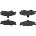Centric 305.07500 Disc Brake Pad Set Street Slect Brake Pads with Hardware