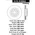 Centric 121.33066 Disc Brake Rotor Standard Brake Rotor