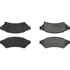 Centric 305.10750 Disc Brake Pad Set Street Slect Brake Pads