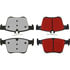 500.17610 by CENTRIC - PQ PRO Disc Brake Pads with Hardware