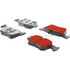 500.16650 by CENTRIC - PQ PRO Disc Brake Pads with Hardware