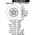 Centric 120.65077 Disc Brake Rotor and Hub Assembly Premium Brake Rotor