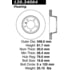 120.34064 by CENTRIC - Premium Brake Rotor