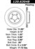 120.63048 by CENTRIC - Centric Premium Brake Rotor