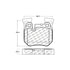 308.13720 by CENTRIC - StopTech Street Brake Pad