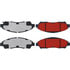 Centric 500.13781 Disc Brake Pad Set PQ PRO Disc Brake Pads