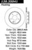 120.35041 by CENTRIC - Premium Brake Rotor