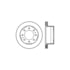 Centric 127.66077L Disc Brake Rotor Sport Drilled & Slotted Rotor, Left