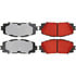 500.11841 by CENTRIC - PQ PRO Disc Brake Pads with Hardware