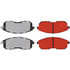 500.08152 by CENTRIC - PQ PRO Disc Brake Pads with Hardware