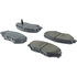 Centric 305.09142 Disc Brake Pad Set Street Select Brake Pads with Hardware