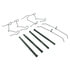 Centric 305.09761 Disc Brake Pad Set Street Select Brake Pads with Hardware