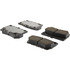 Centric 305.11131 Disc Brake Pad Set Street Select Brake Pads with Hardware