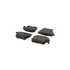 308.10572 by CENTRIC - Street Brake Pads with Shims and Hardware