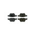 308.10611 by CENTRIC - Street Brake Pads with Shims and Hardware