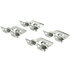 Centric 309.12842 Disc Brake Pad Set Brk Pads w/HRDWR