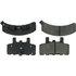 Centric 305.03690 Disc Brake Pad Set Street Slect Brake Pads with Hardware