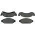 Centric 305.03750 Disc Brake Pad Set Street Slect Brake Pads with Hardware