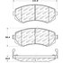305.04220 by CENTRIC - Street Slect Brake Pads with Hardware