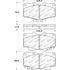 305.04360 by CENTRIC - Street Slect Brake Pads with Hardware