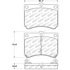 305.04730 by CENTRIC - Street Slect Brake Pads with Hardware