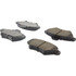 Centric 305.06000 Disc Brake Pad Set Street Slect Brake Pads with Hardware