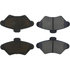Centric 305.06000 Disc Brake Pad Set Street Slect Brake Pads with Hardware