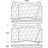 305.10010 by CENTRIC - Street Slect Brake Pads